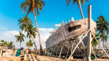 Origen de la construcción naval en Madagascar