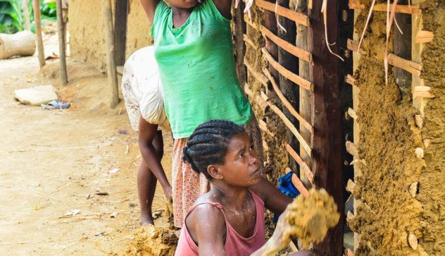 Traditional architecture in Madagascar