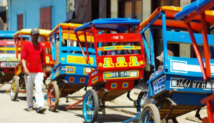 El rickshaw de Madagascar