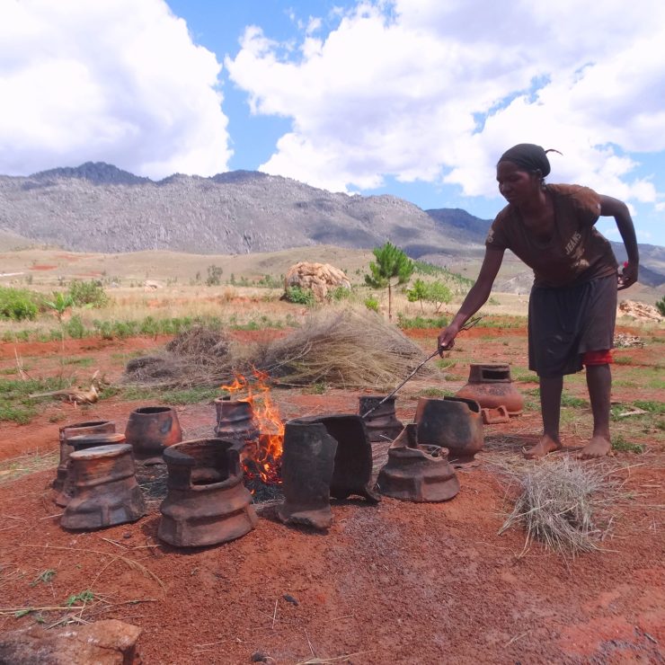 Estas mujeres de Madagascar