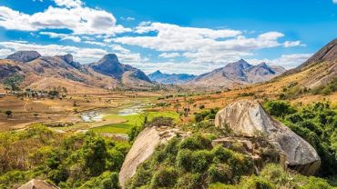 El paisaje de Madagascar